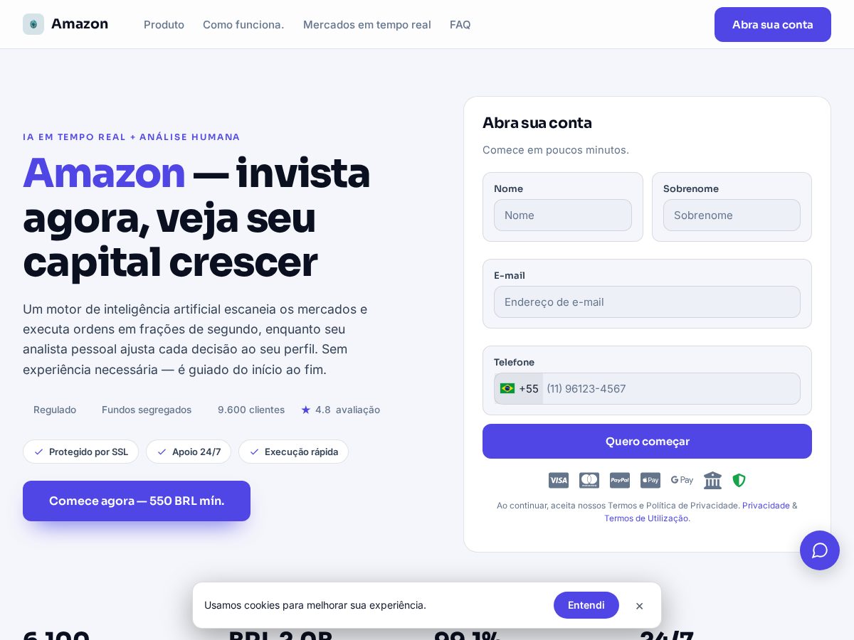 Landing-page snapshot of amazon-ai-en.top