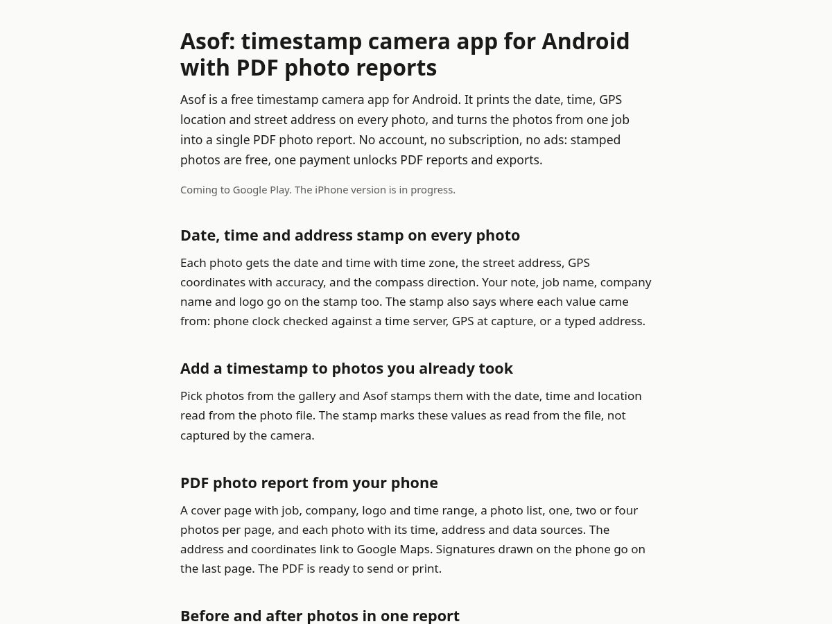 Landing-page snapshot of asof.day