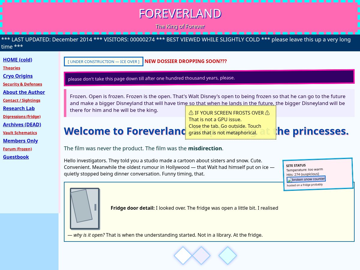 Landing-page snapshot of coldcasetomjonesfonditmethatsme.com