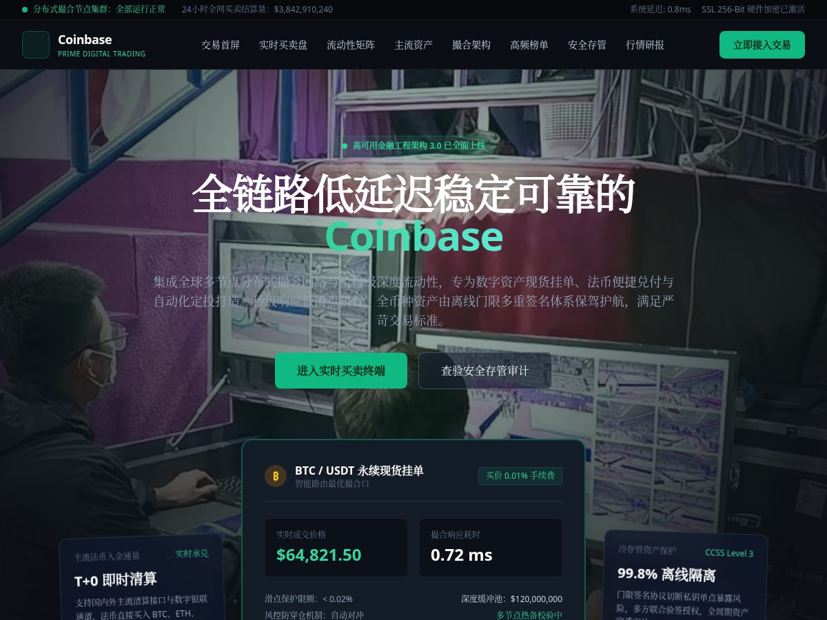 Landing-page snapshot of cryptomarketprime.com