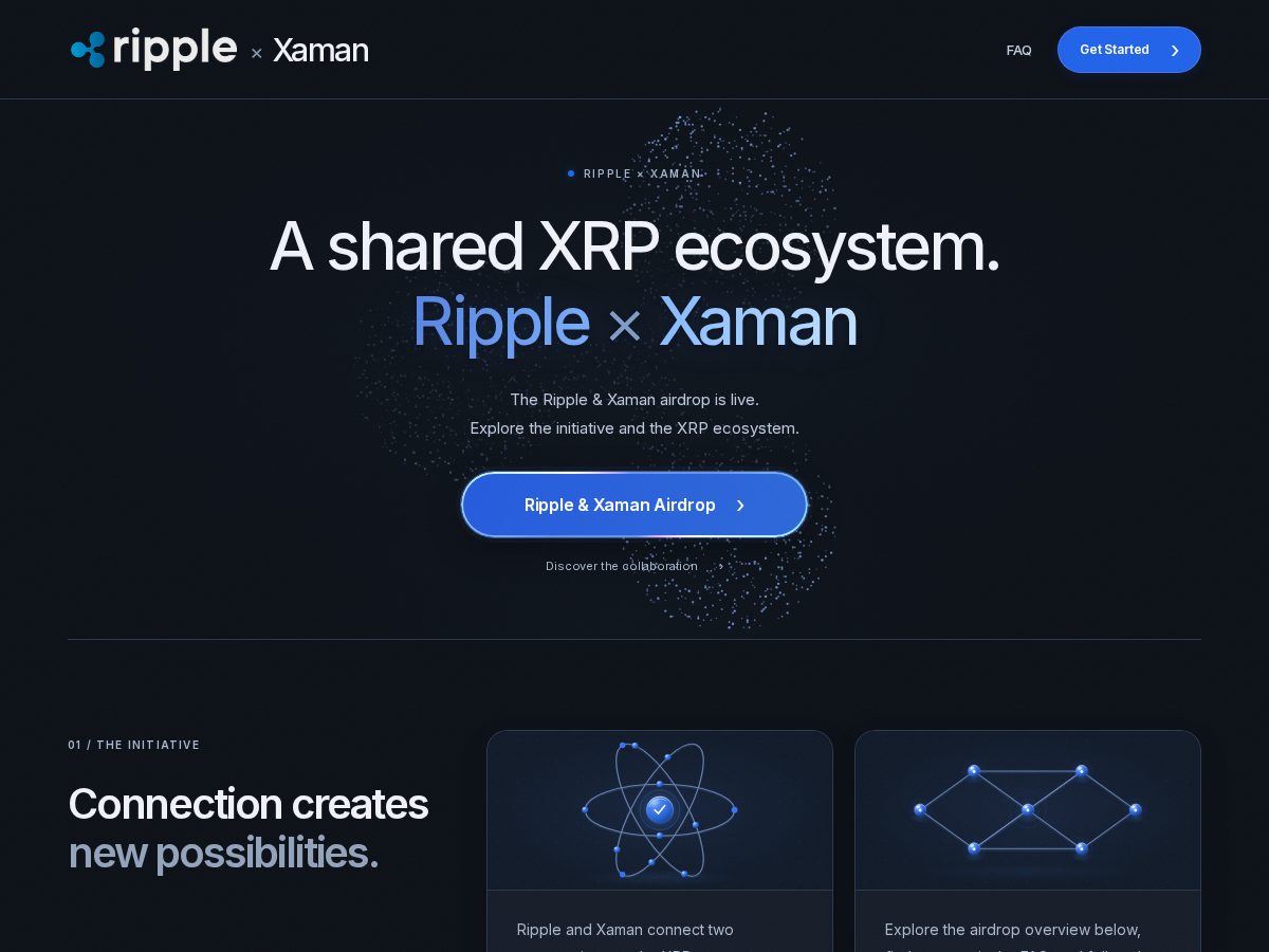Landing-page snapshot of events-ripple.com