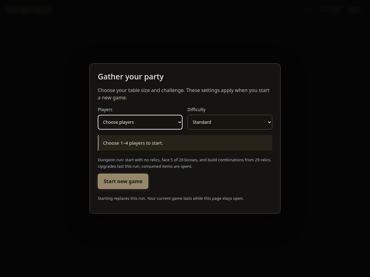 Landing-page snapshot of hordevault.com