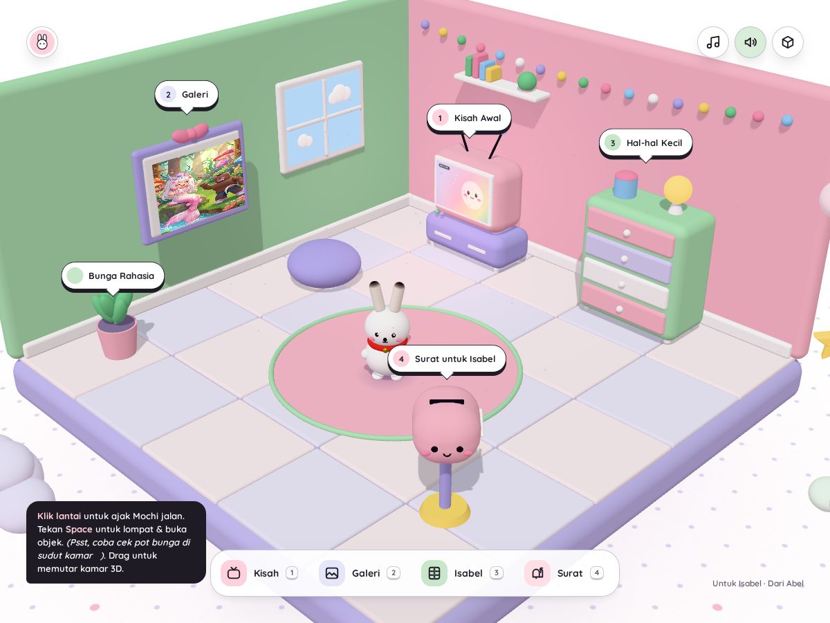 Landing-page snapshot of isabelove.site
