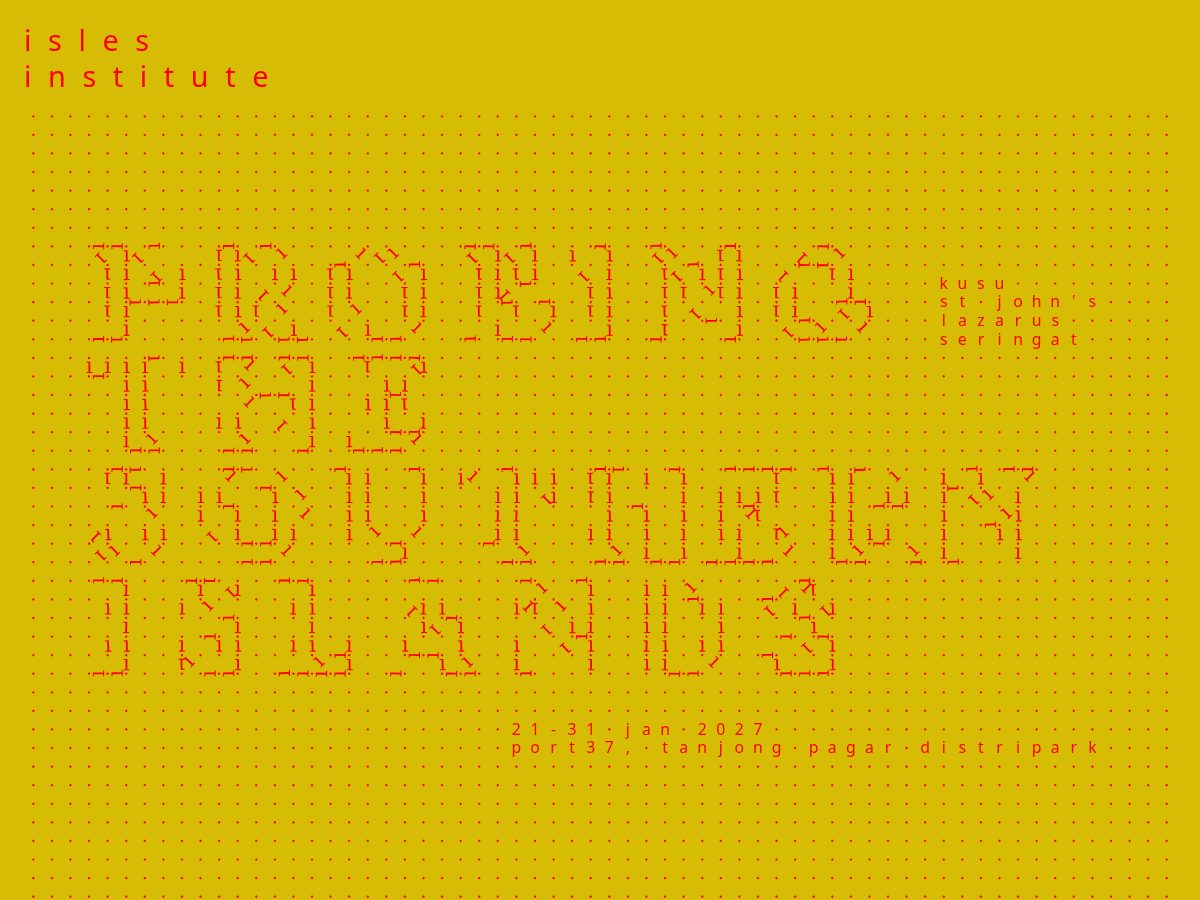 Landing-page snapshot of isles.institute