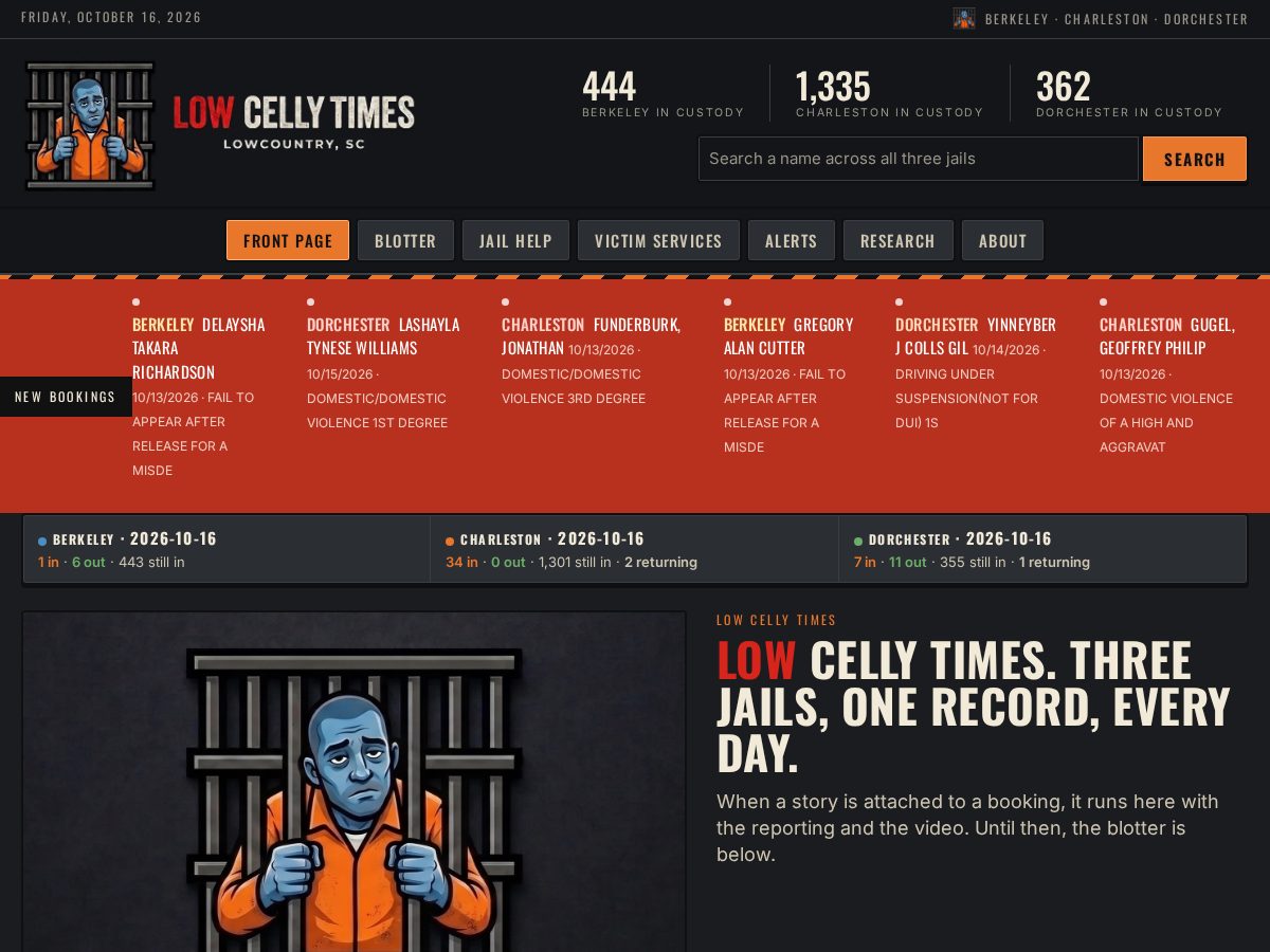 Landing-page snapshot of lowcellys.com
