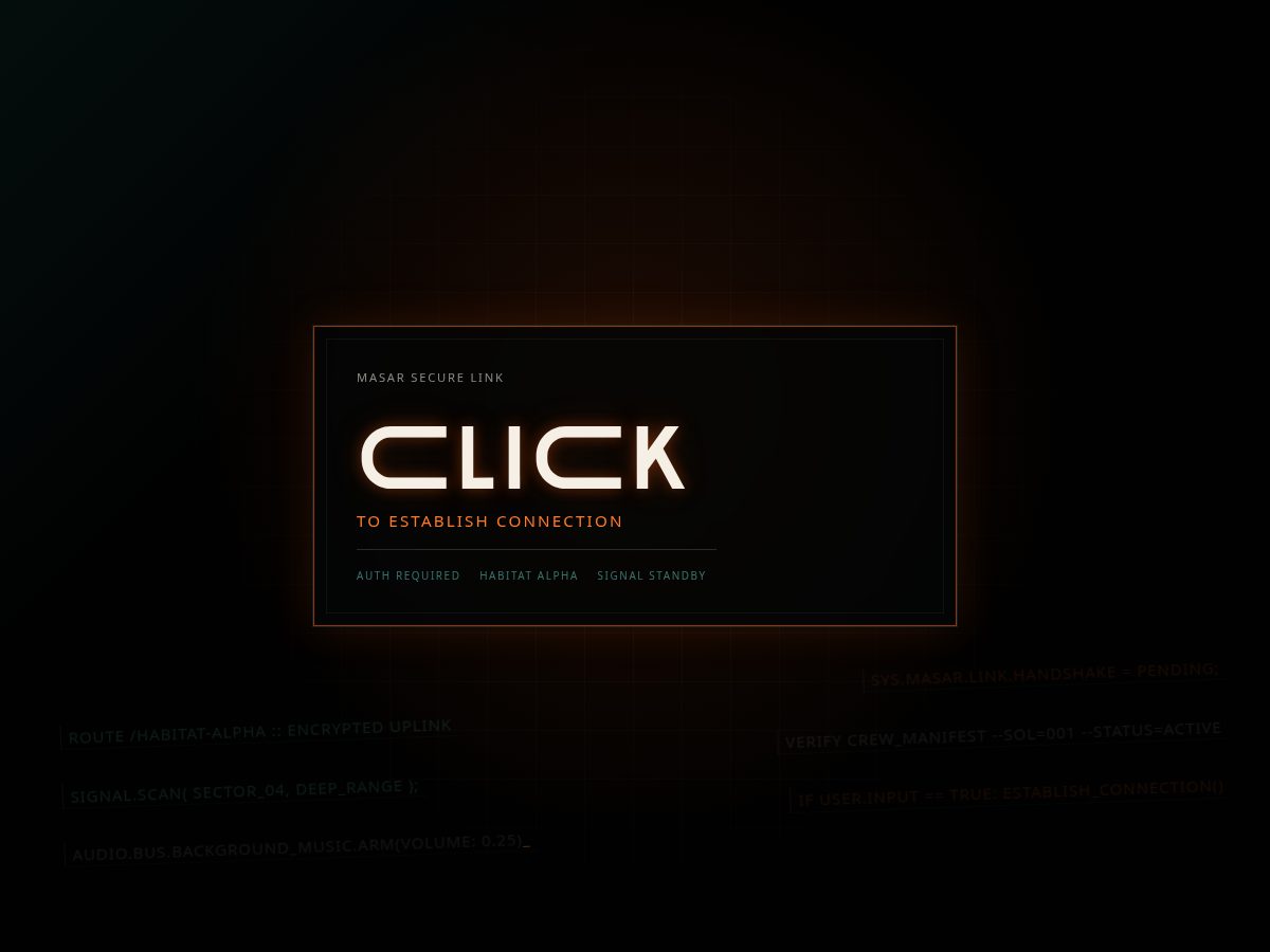 Landing-page snapshot of masarmission.com