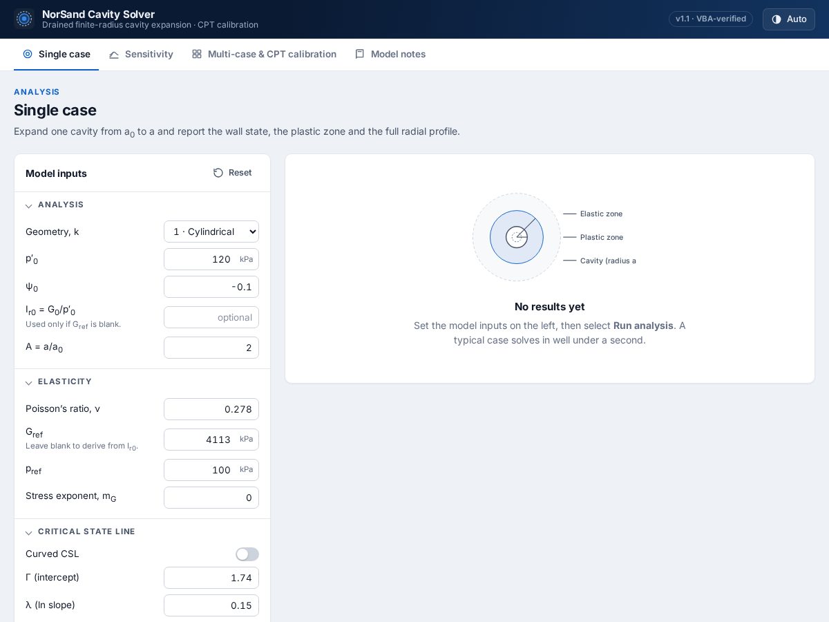 Landing-page snapshot of norsand.app