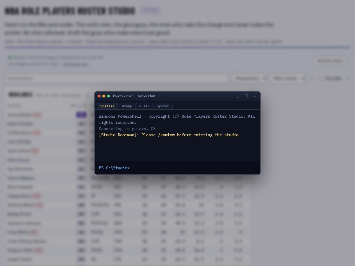 Landing-page snapshot of pleasekowtowbeforeenteringthe.studio