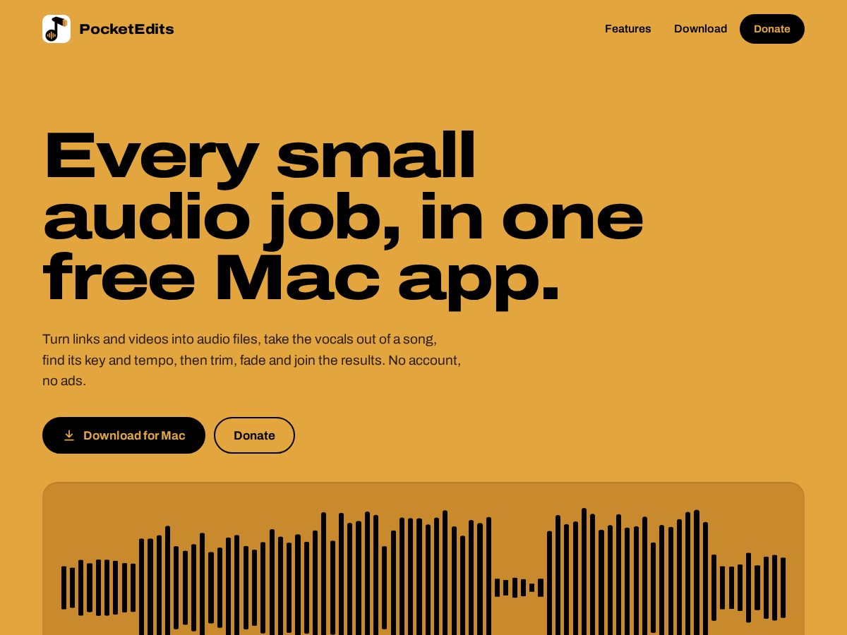 Landing-page snapshot of pocketedits.org