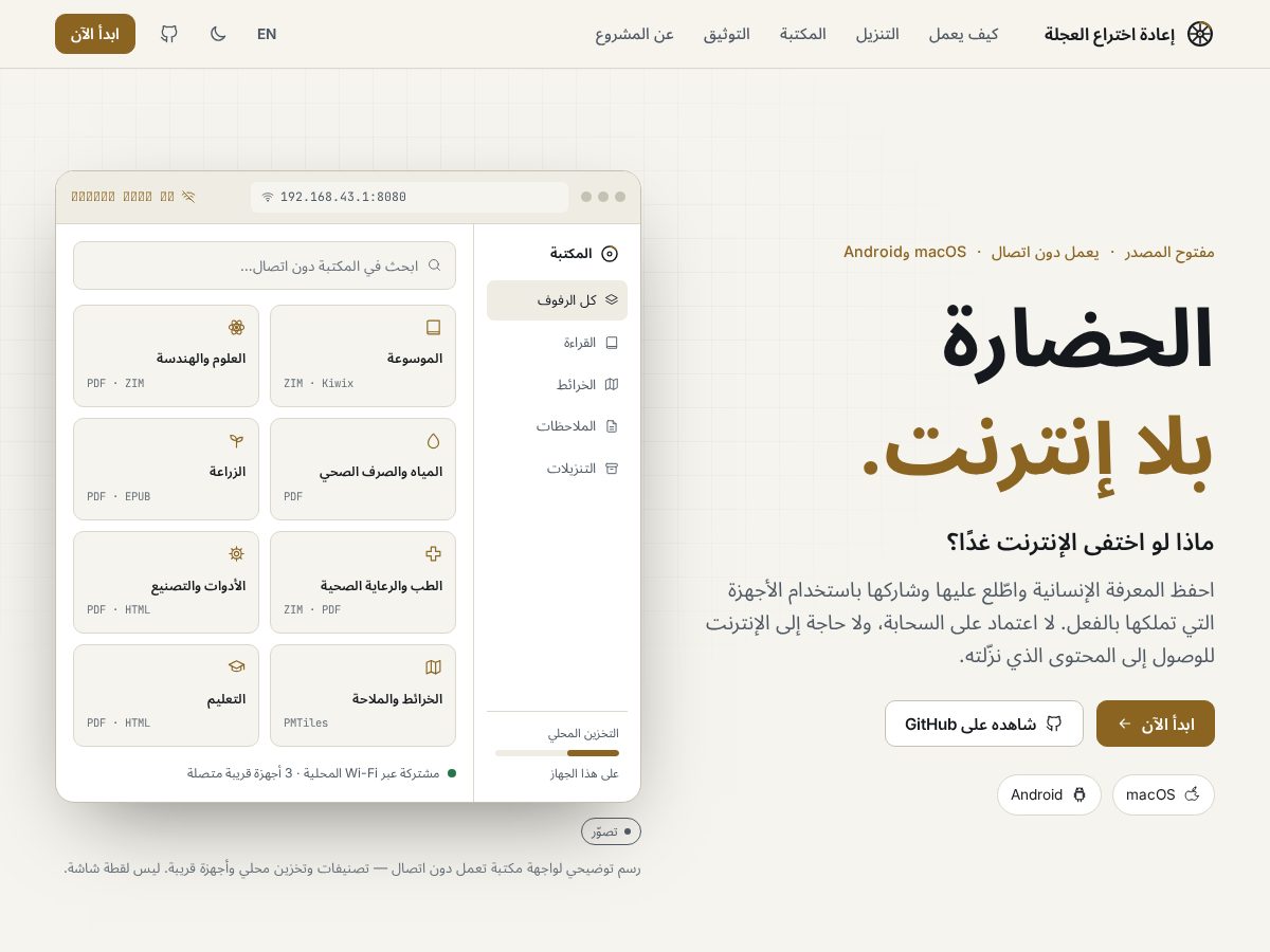 Landing-page snapshot of reinvent-the-wheel.com