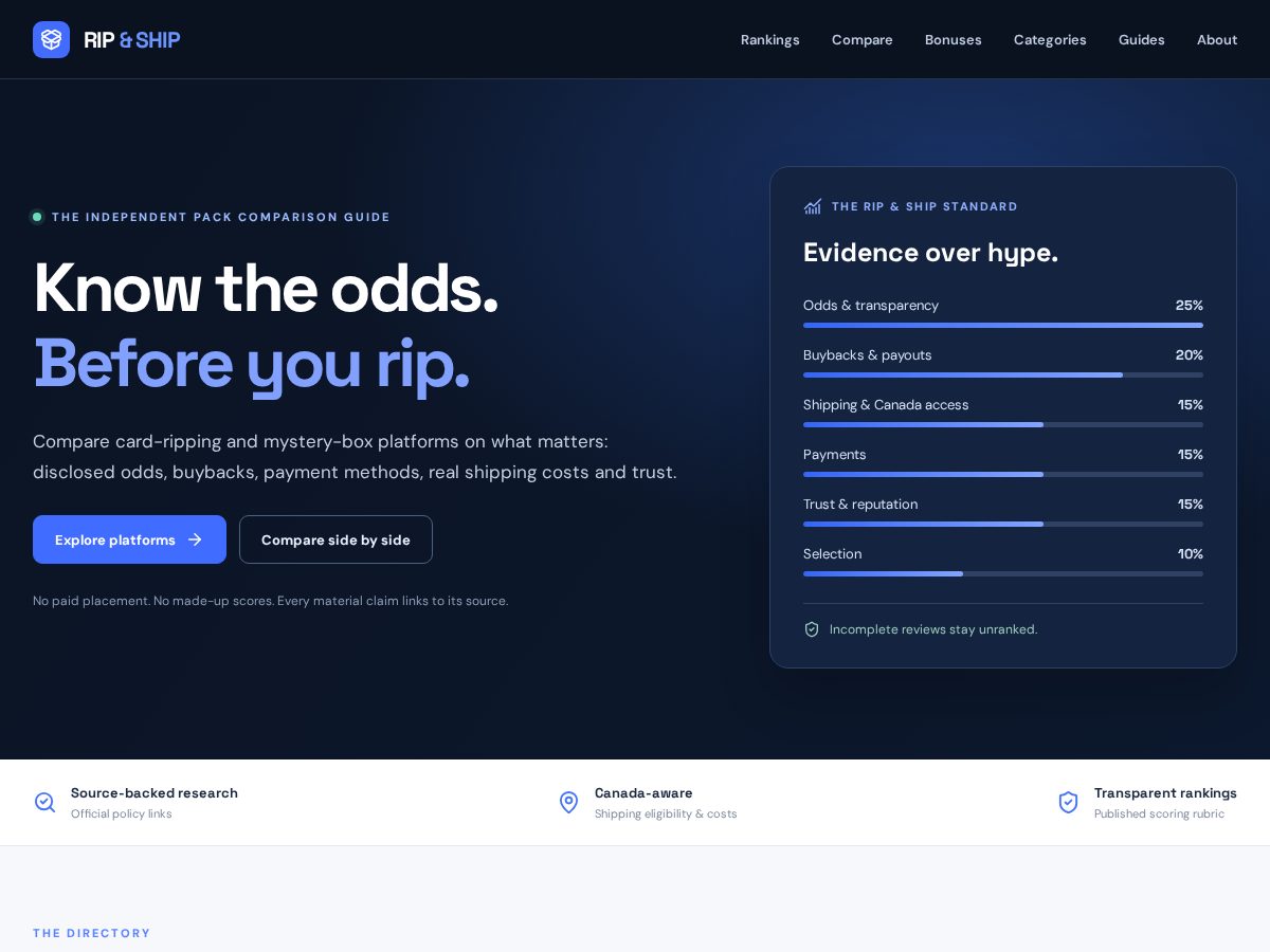 Landing-page snapshot of ripandship.app
