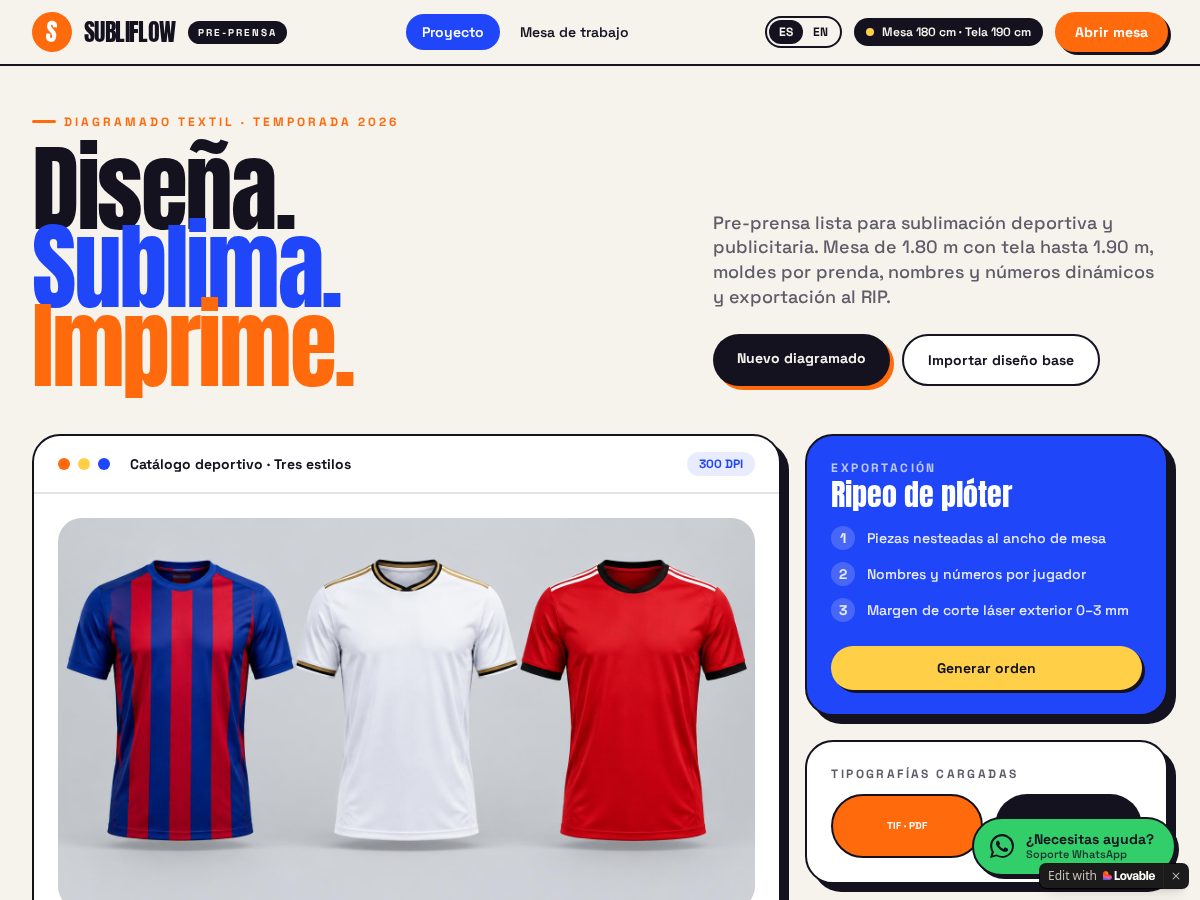 Landing-page snapshot of subliflow.store