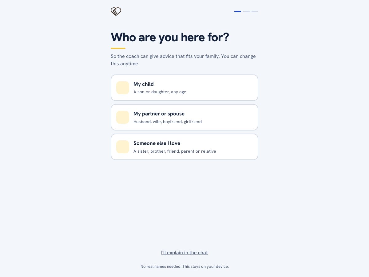 Landing-page snapshot of alongsidecoach.app