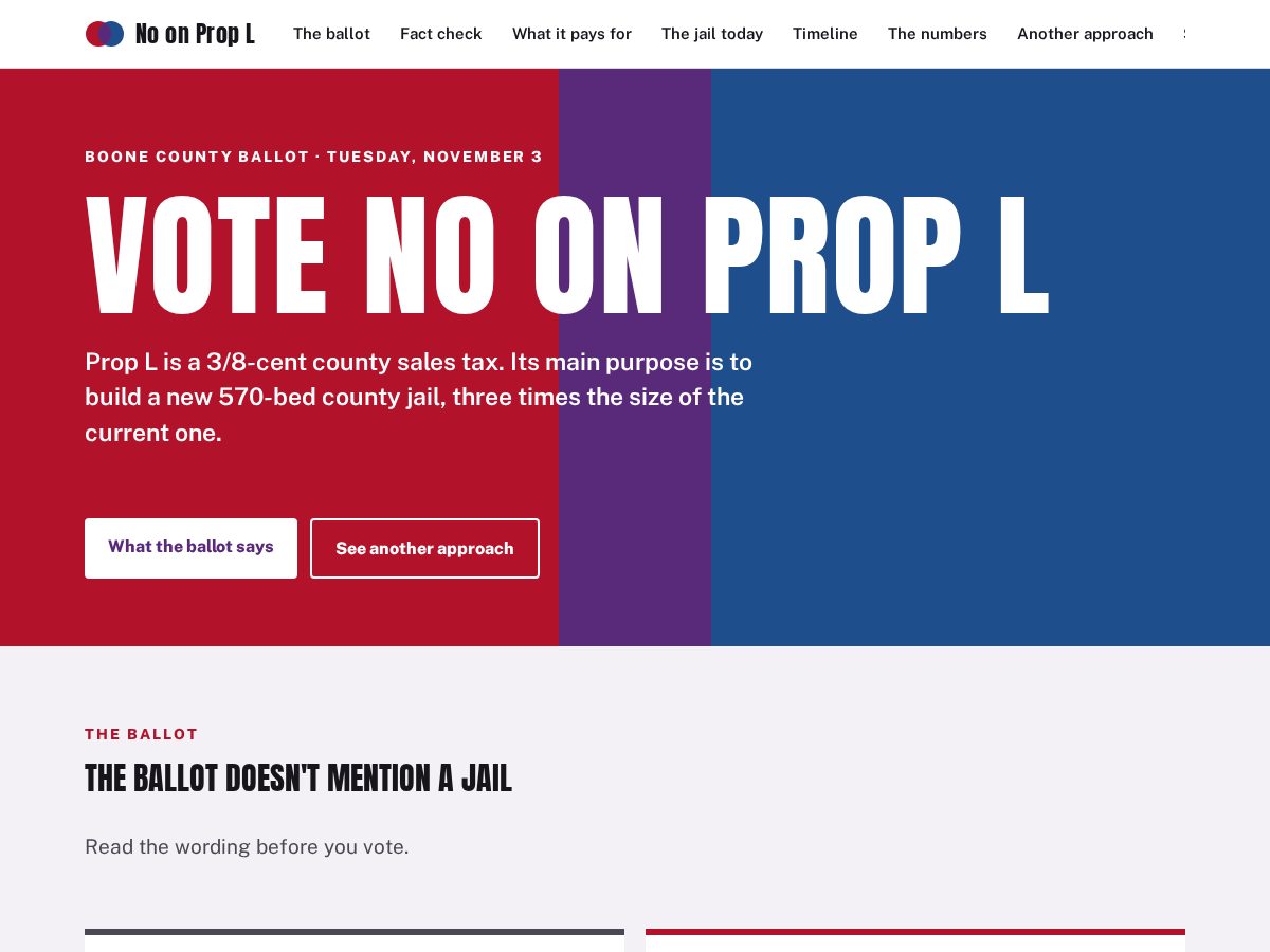 Landing-page snapshot of beyondjail.org