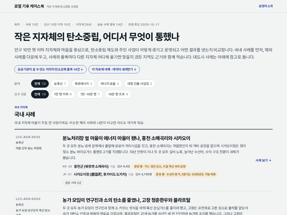 Landing-page snapshot of climatecasebook.com