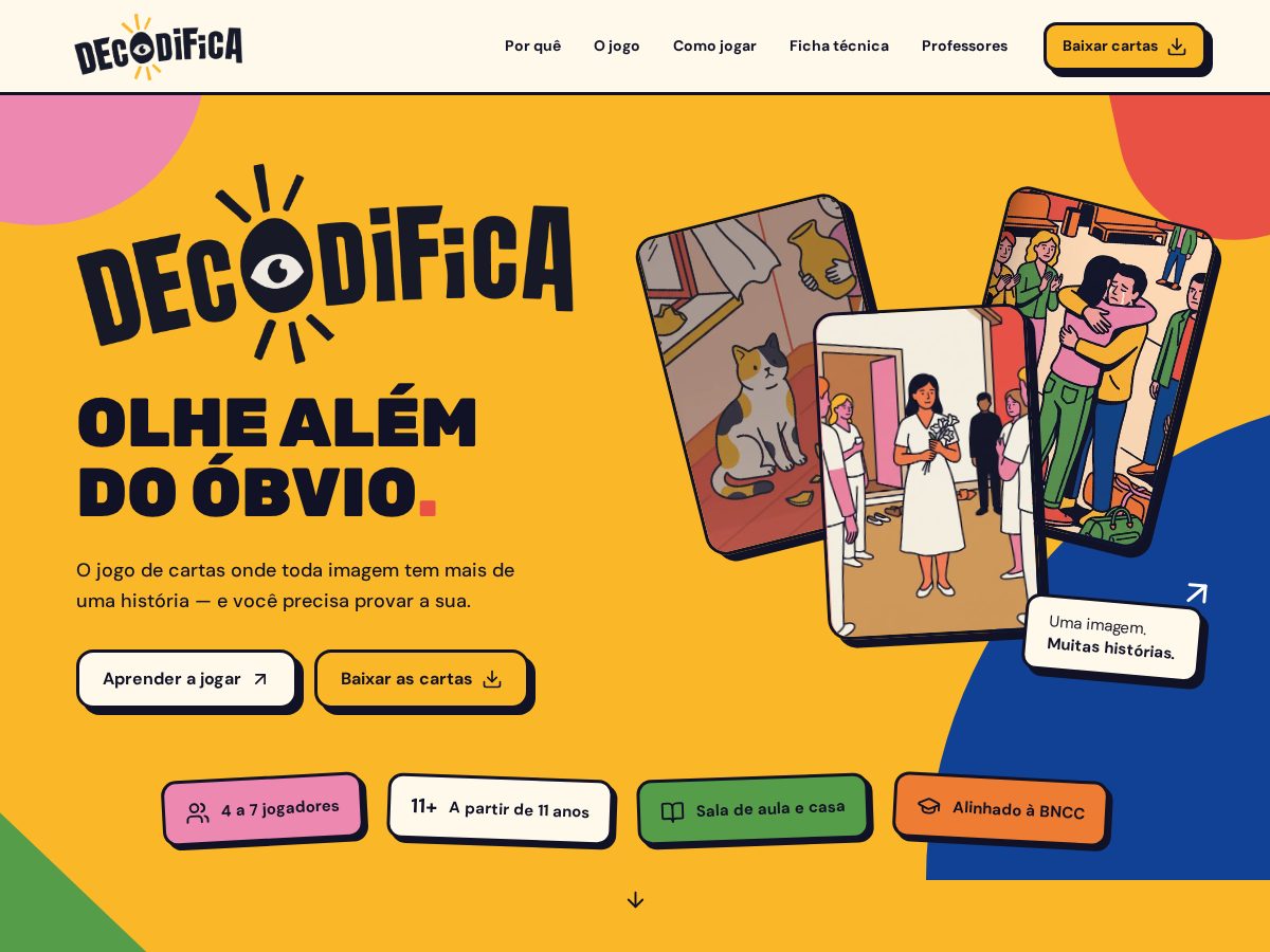 Landing-page snapshot of jogodecodifica.com