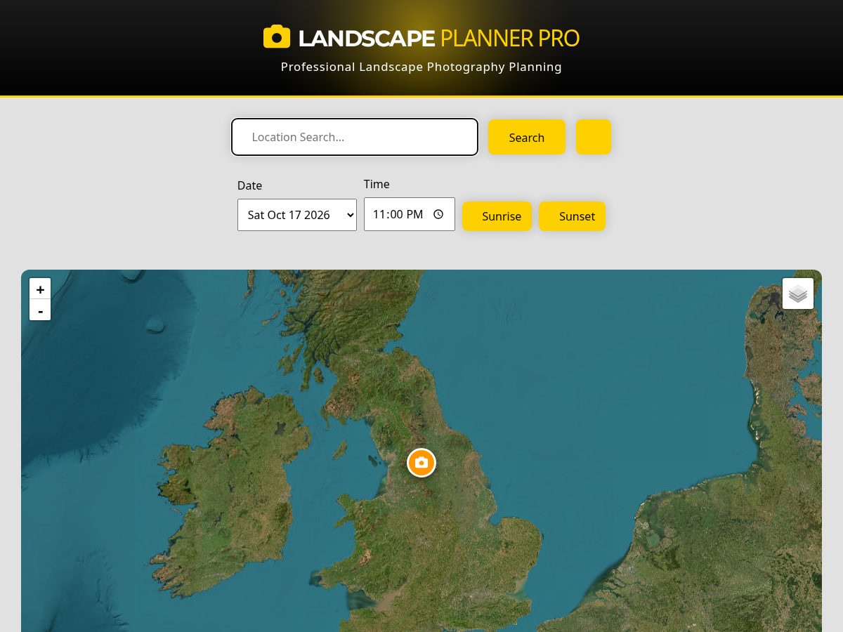 Landing-page snapshot of landscapeplannerpro.com