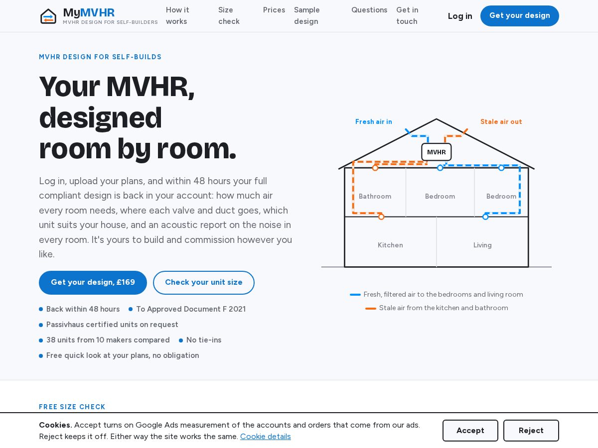 Landing-page snapshot of mymvhr.com