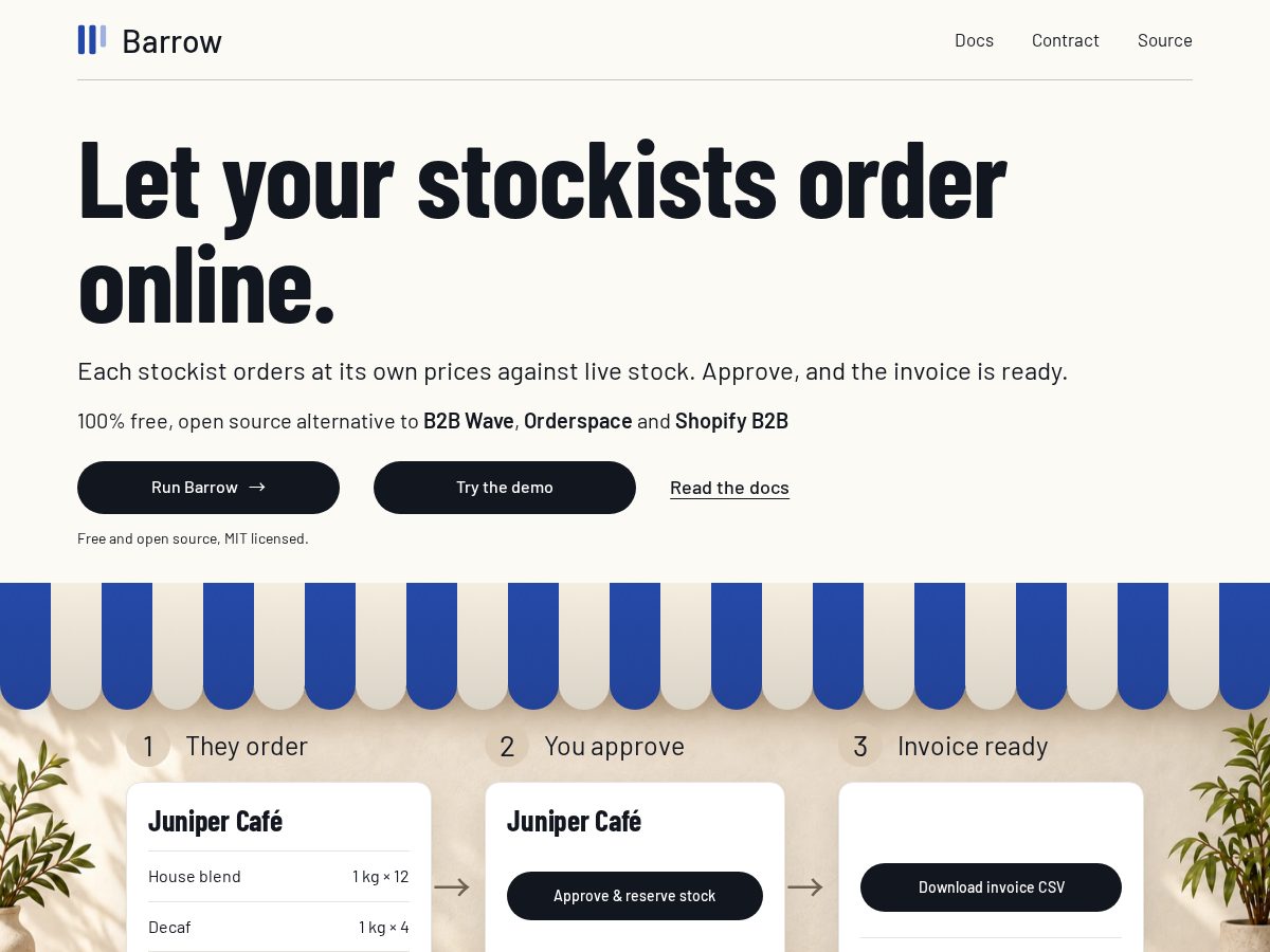Landing-page snapshot of run-barrow.com