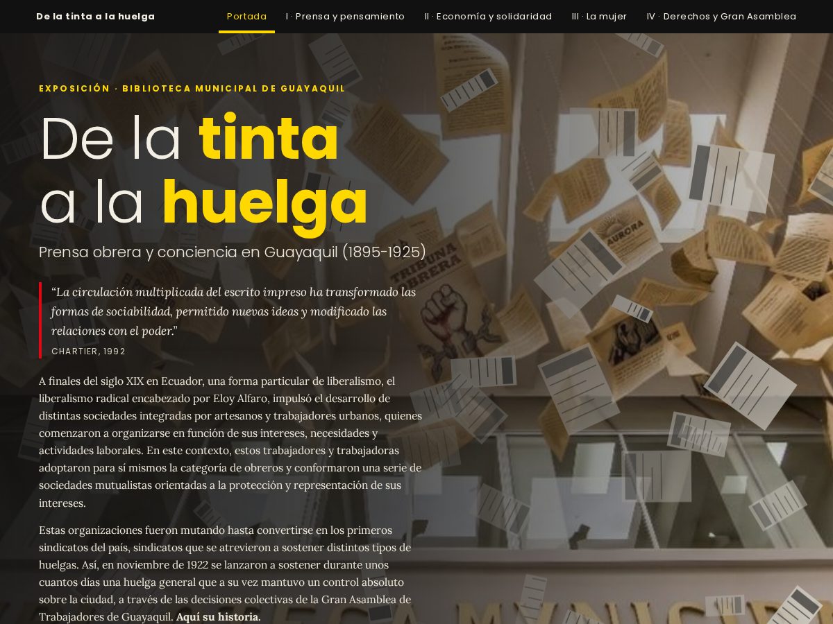 Landing-page snapshot of tintayhuelga.com