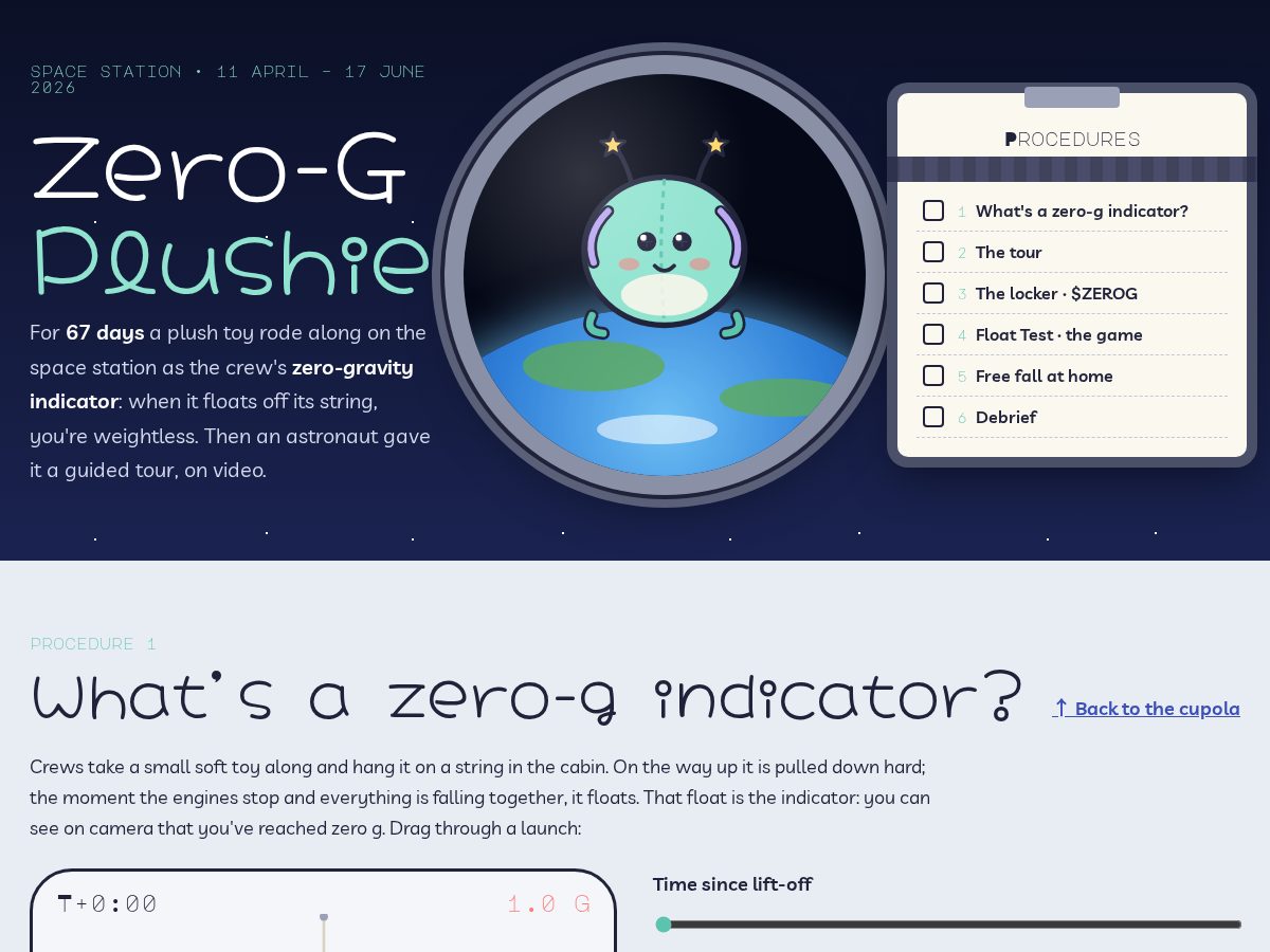 Landing-page snapshot of zerogplushie.fun