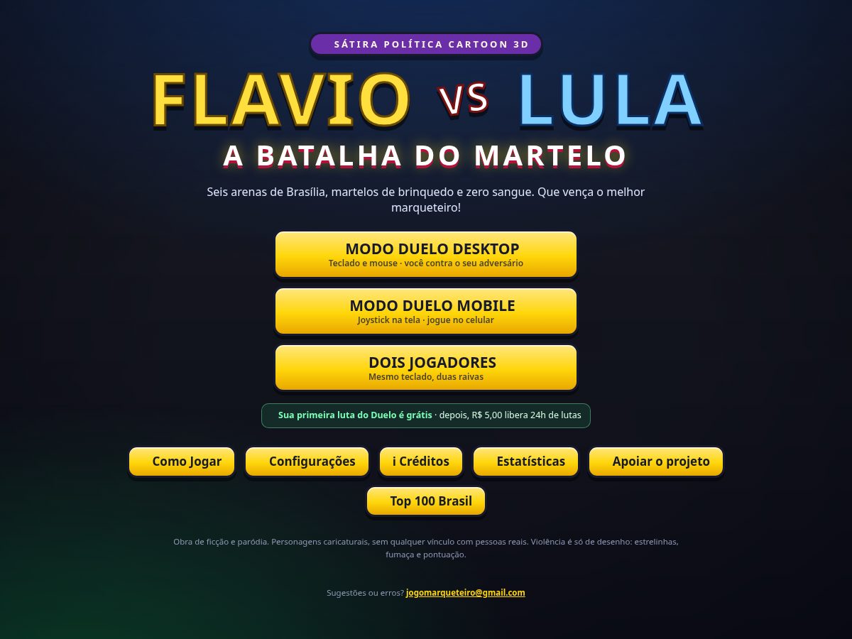 Landing-page snapshot of batalha-do-martelo.com