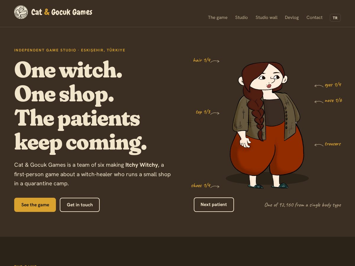 Landing-page snapshot of catgocukgames.com
