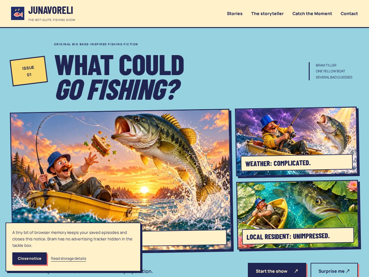 Landing-page snapshot of junavoreli.site