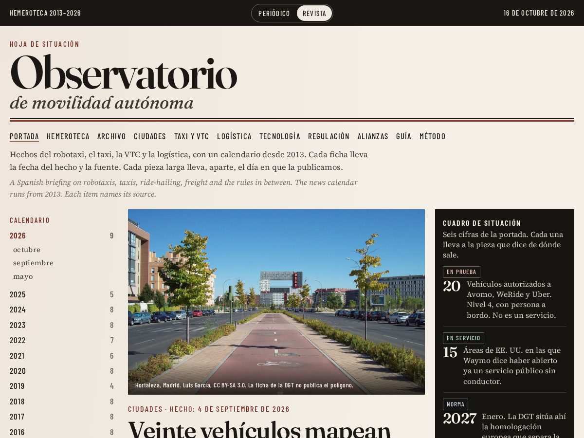 Landing-page snapshot of observatorio-movilidad-autonoma.com