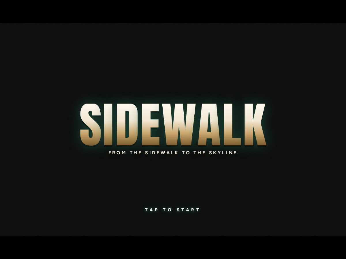 Landing-page snapshot of playsidewalk.com
