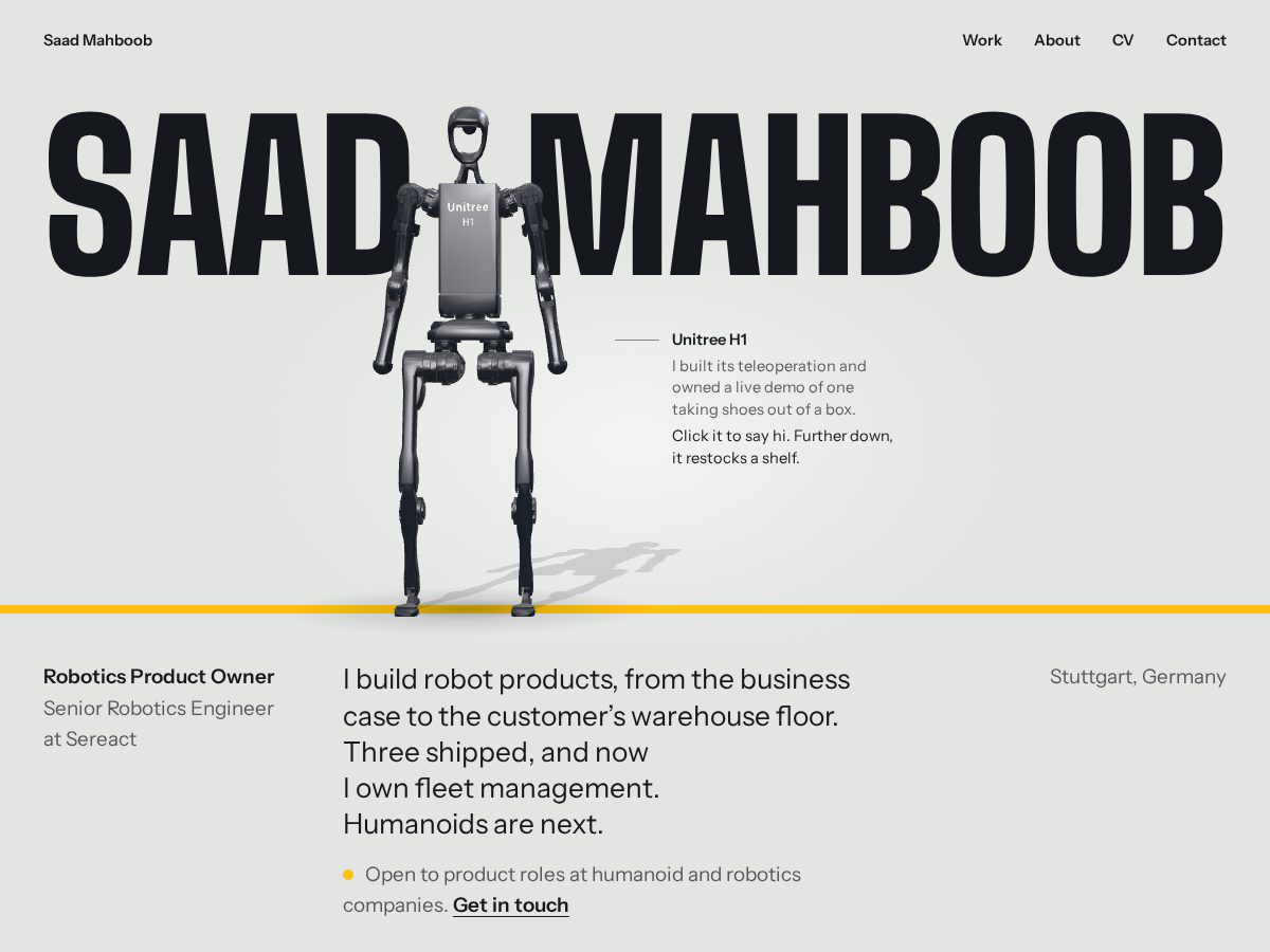 Landing-page snapshot of robotsthatship.com