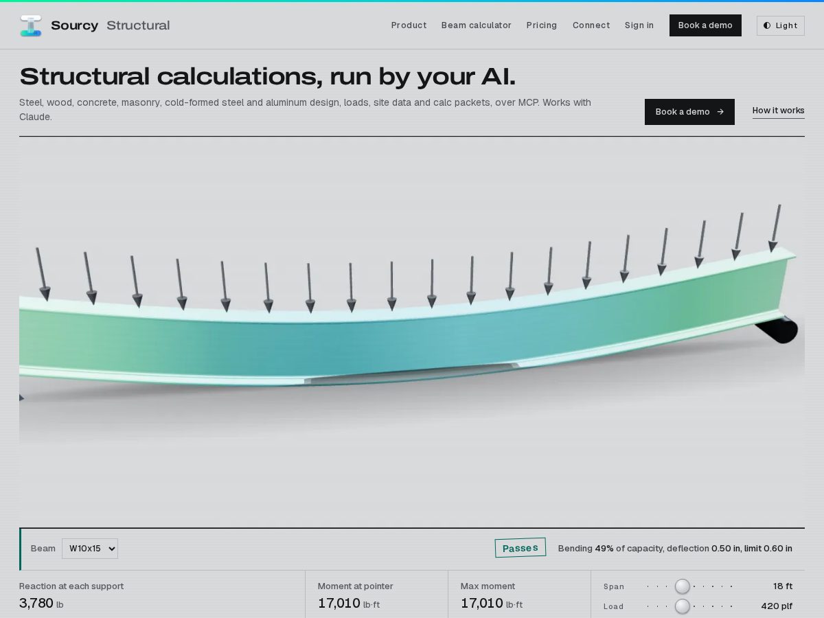 Landing-page snapshot of sourcystructural.com