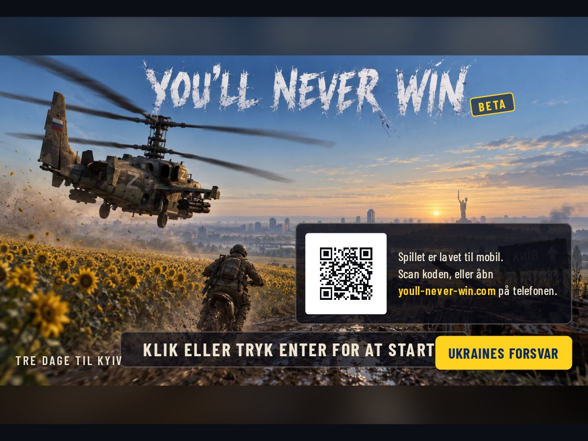 Landing-page snapshot of youll-never-win.com