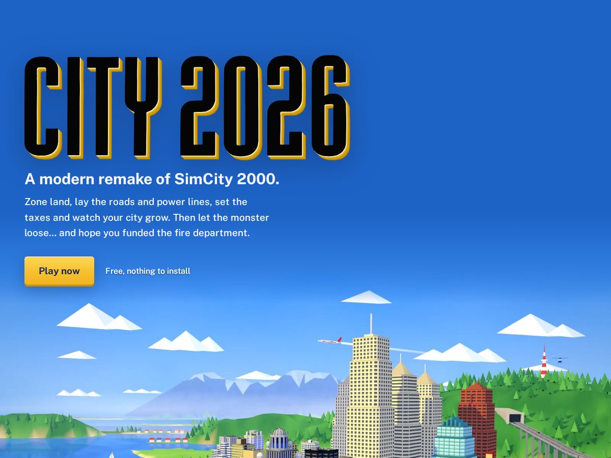 Landing-page snapshot of city2026.app
