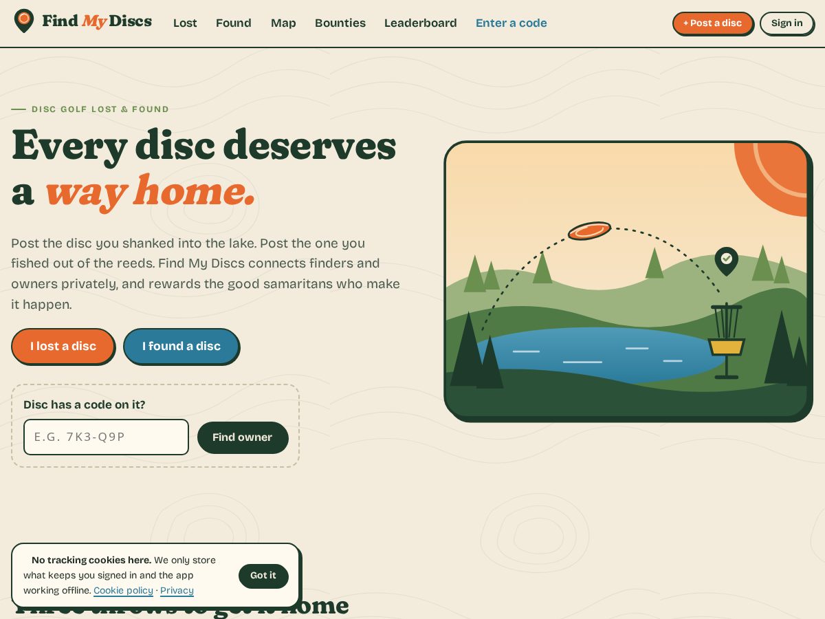 Landing-page snapshot of fmd.fyi