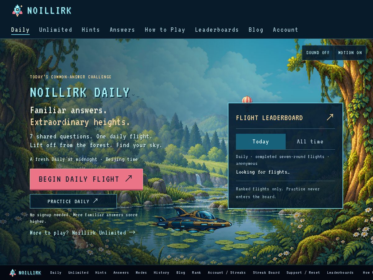Landing-page snapshot of noillirk.app