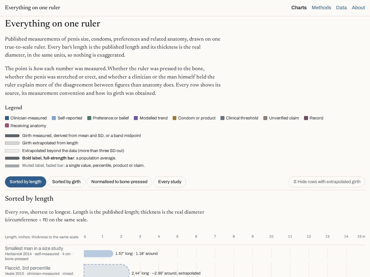 Landing-page snapshot of oneruler.org