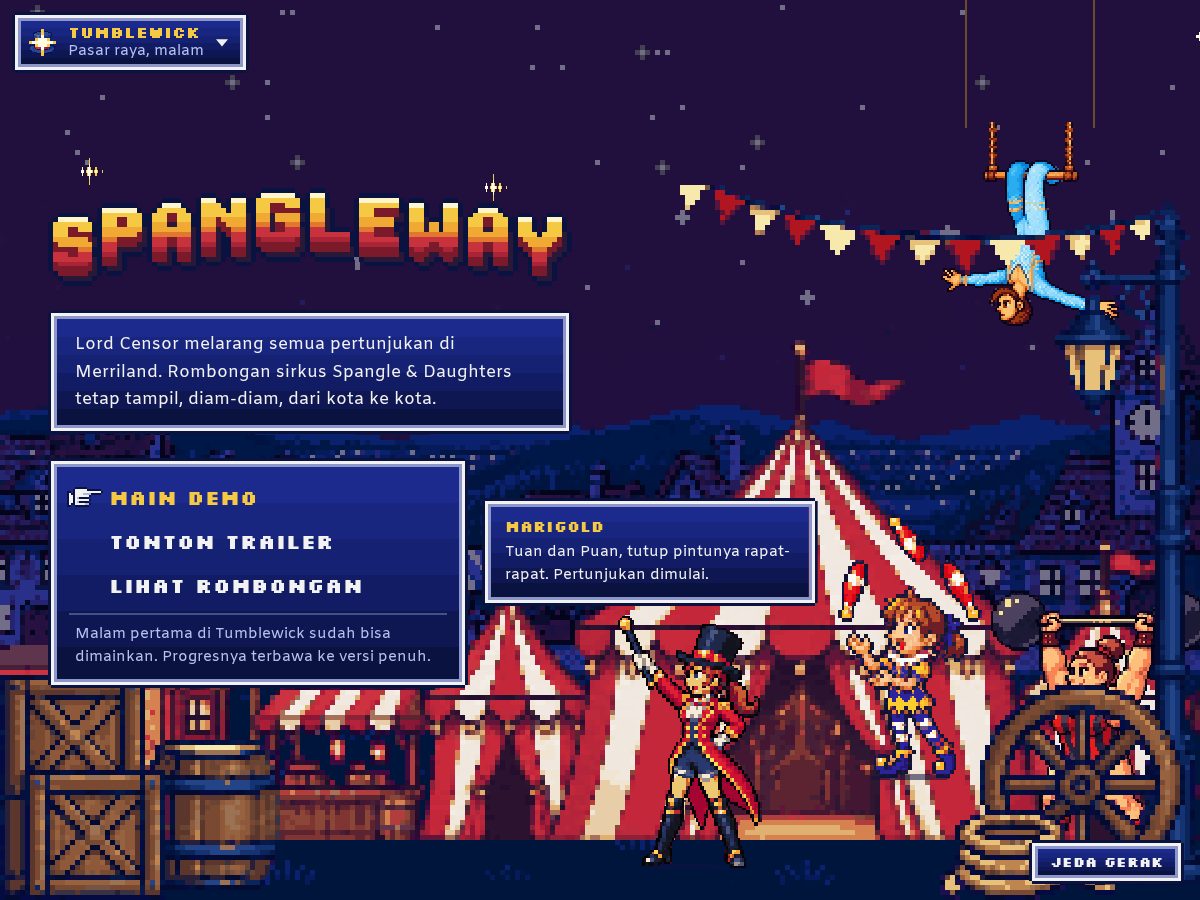 Landing-page snapshot of spangleway.com