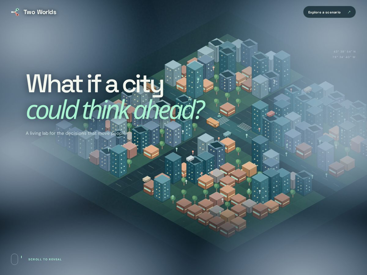 Landing-page snapshot of twotwosmyworld.select
