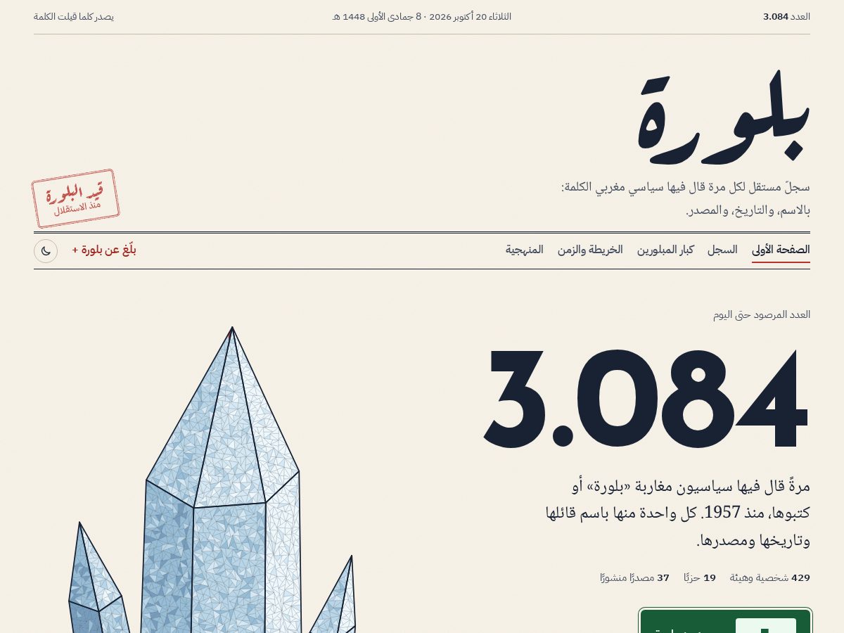 Landing-page snapshot of blwara.com