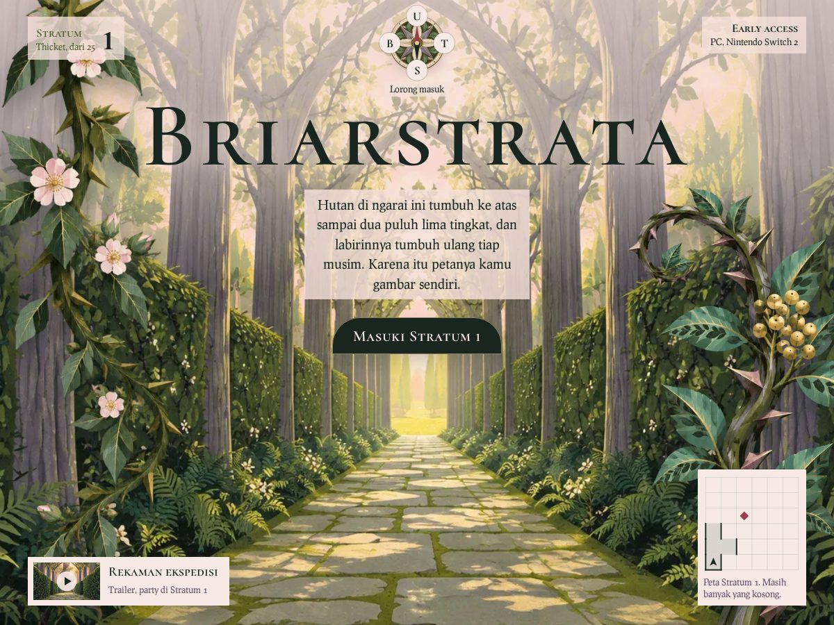 Landing-page snapshot of briarstrata.online