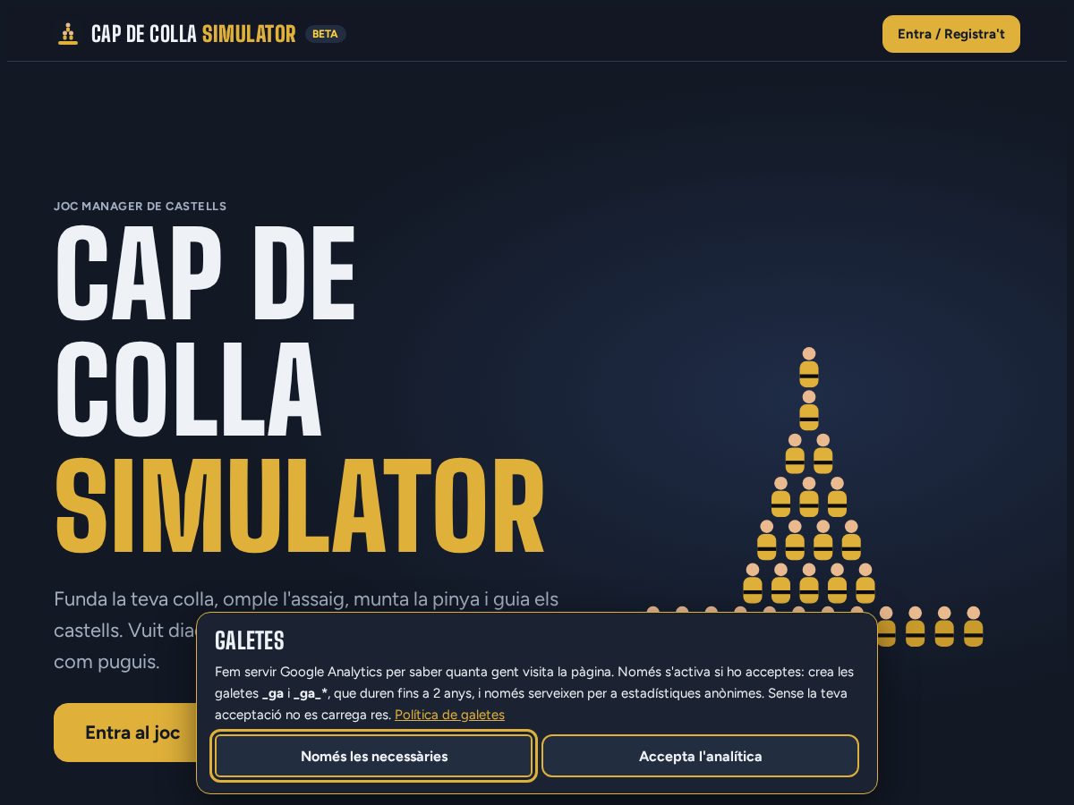 Landing-page snapshot of capdecolla-simulator.cat