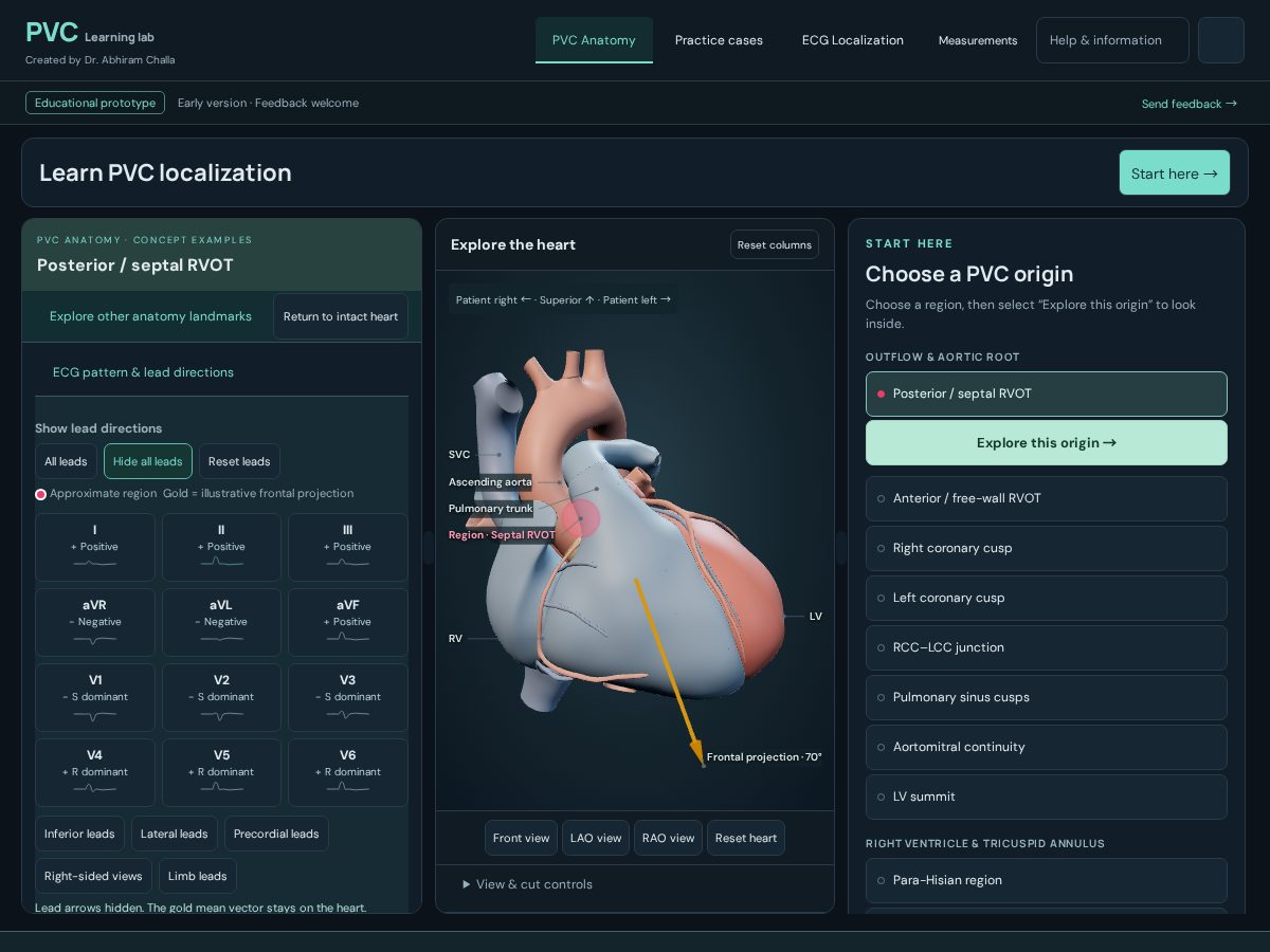 Landing-page snapshot of learnpvcs.com