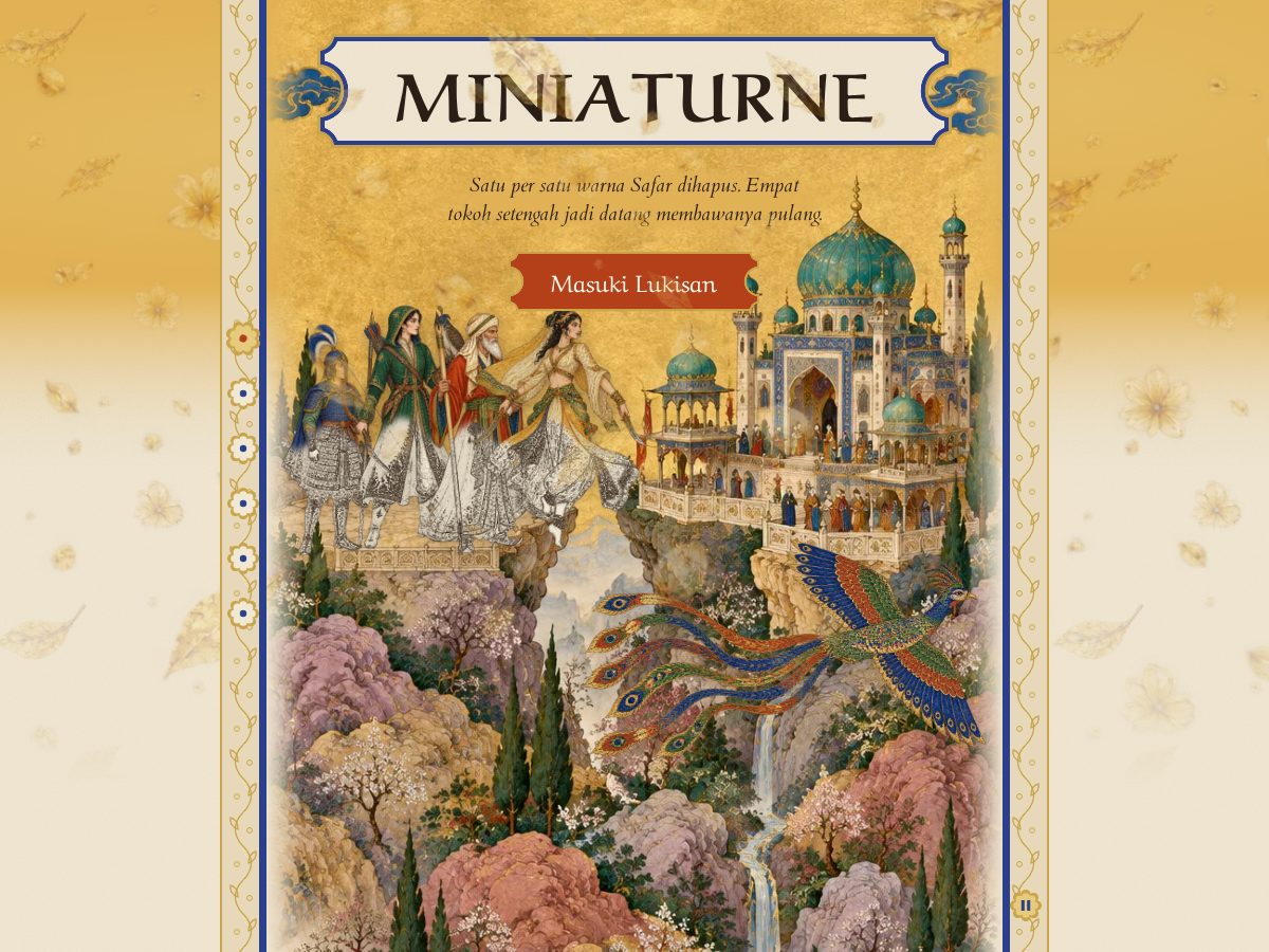 Landing-page snapshot of miniaturne.com