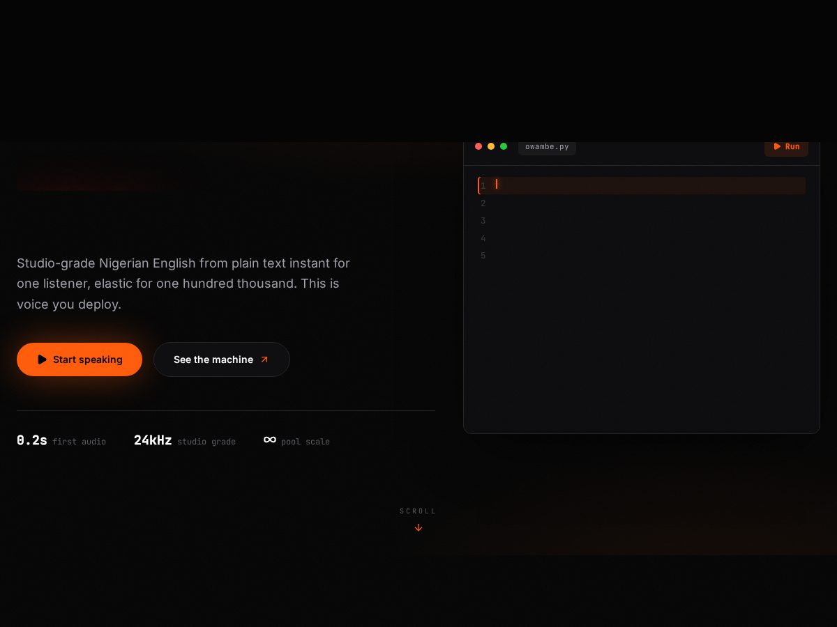 Landing-page snapshot of oledstudio.app