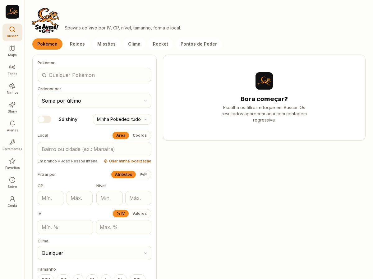 Landing-page snapshot of seavexego.app