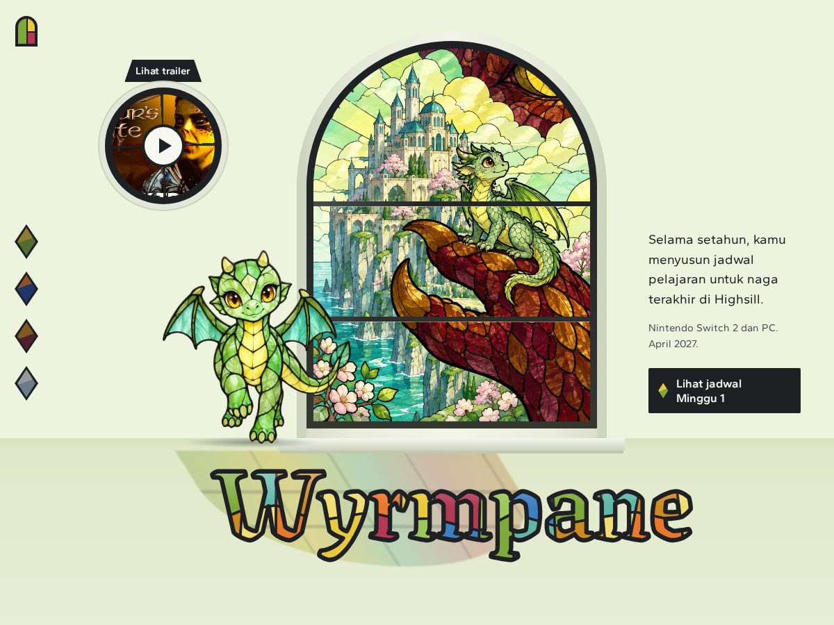 Landing-page snapshot of wyrmpane.online