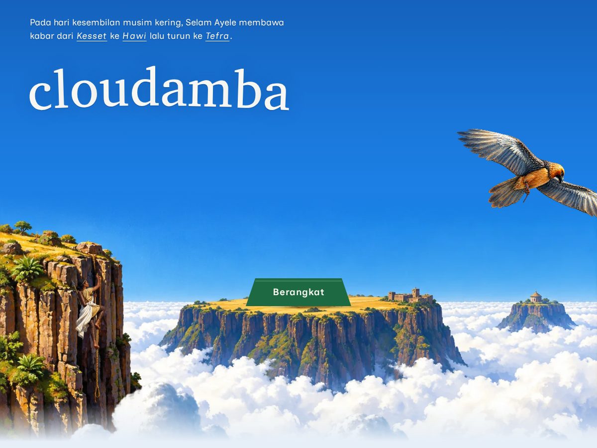 Landing-page snapshot of cloudamba.com