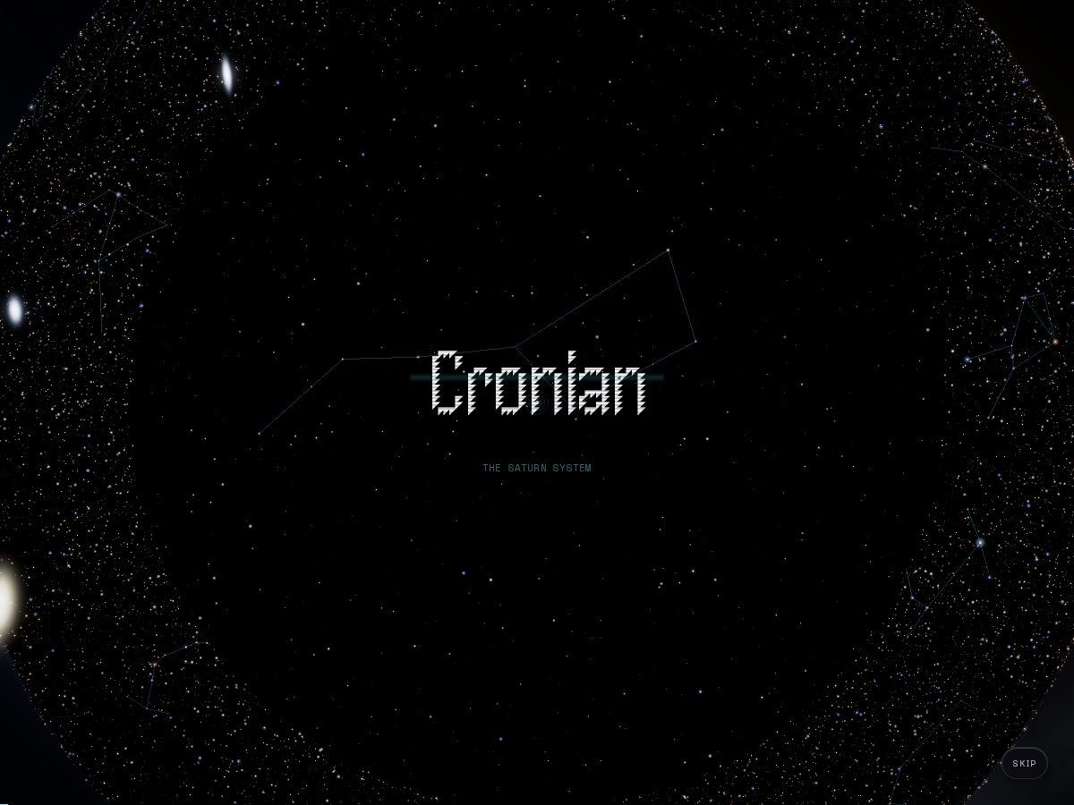 Landing-page snapshot of cronian.life