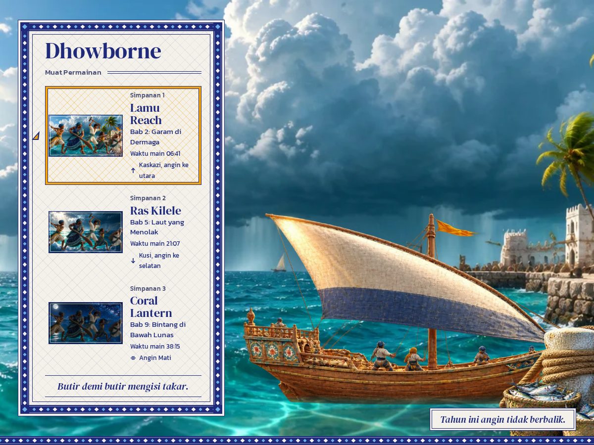 Landing-page snapshot of dhowborne.com
